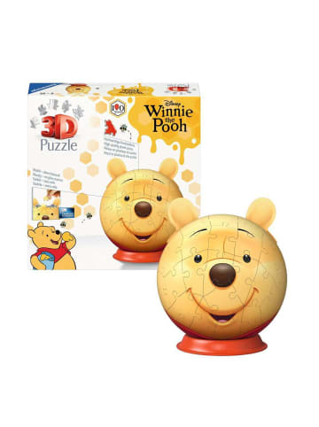 Ravensburger Ravensburger Puzzle 72 Teile Puzzle-Ball Winnie Puuh mit Ohren in bunt