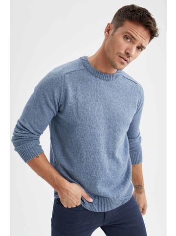 DeFacto Strickpullover RELAX FIT in Grau