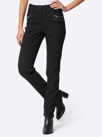 creation L Jerseyhose in schwarz