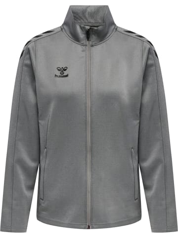 Hummel Hummel Sweatshirt Hmlcore Multisport Damen Atmungsaktiv Feuchtigkeitsabsorbierenden in GREY MELANGE