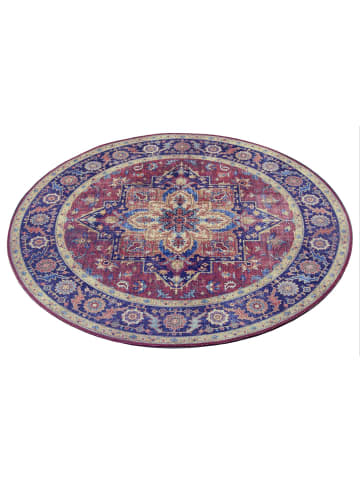 Nouristan Vintage Teppich Anthea plum rot