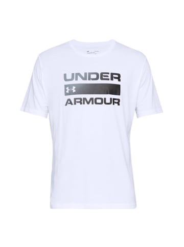 Under Armour T-Shirt 'Team Issue Wordmark' in weiß