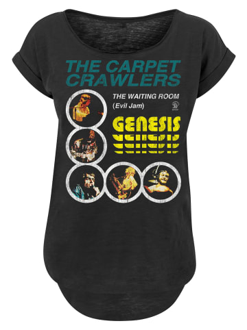 F4NT4STIC Long Cut T-Shirt Long Cut T-Shirt 'Genesis The Carpet Crawlers' in schwarz