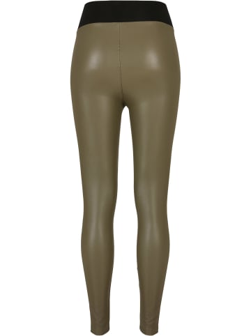 Urban Classics Leggings in olive