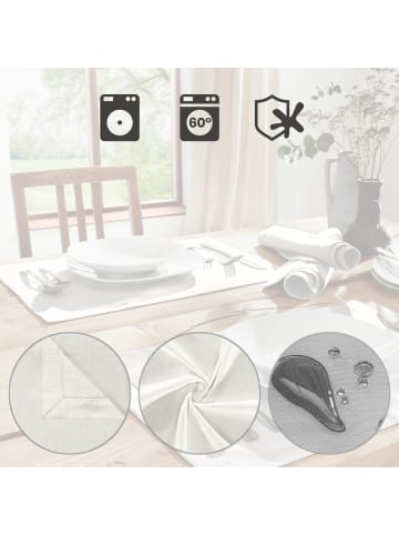 Erwin Müller Tischset 2er-Pack Madrid in creme