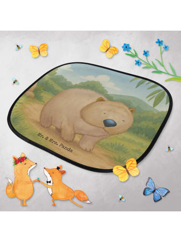 Mr. & Mrs. Panda sonnenschutz Wombat Design ohne Spruch in Weiß