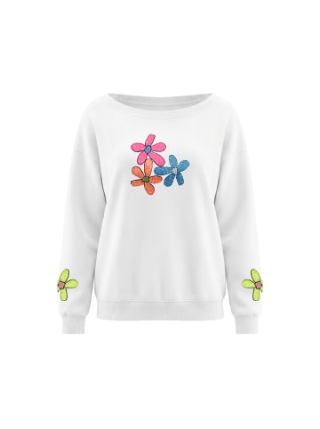 IZIA Women Sweatshirt in White