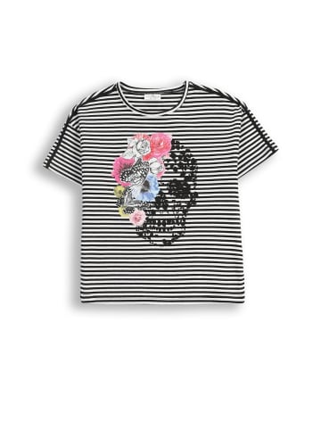 Coccodrillo Gestreiftes T-Shirt mit kurzen Ärmeln in bunt