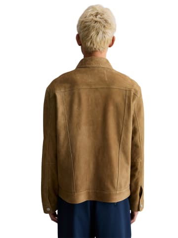 Marc O'Polo DENIM Lederjacke regular in Leather Green