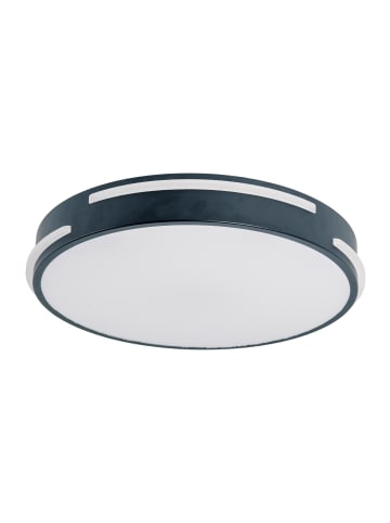 näve LED Deckenleuchte "VENTURA" in schwarz - (L)40 cm x (B)40 cm x (H)6 cm - EEK F