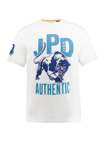 JP1880 Kurzarm T-Shirt in offwhite