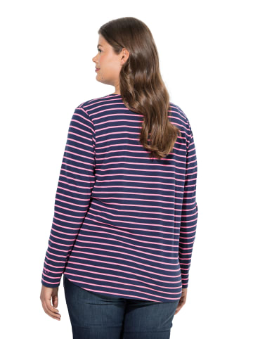 LAURASØN Longsleeve in navyblau