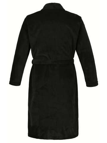 JP1880 Bademantel in schwarz