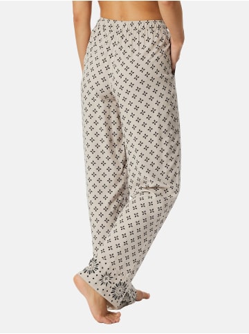 Schiesser Pyjamahose Mix & Relax in grau-jaspe