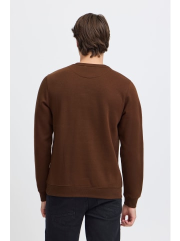 BLEND Sweatshirt BHSweatshirt 20717964 lässiges Sweatshirt mit Print in Braun