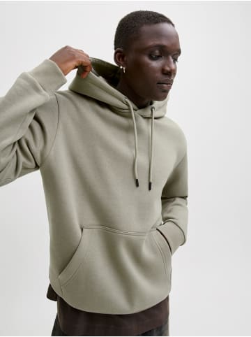 Jack & Jones Hoodie Kapuzen Pullover JJEBRADLEY in Grün
