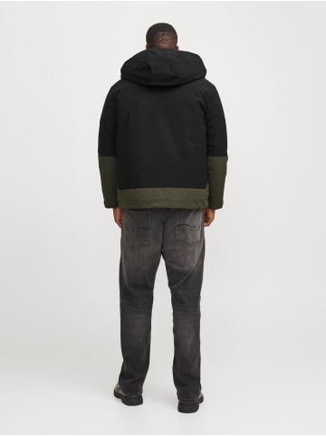 JACK & JONES PLUS Gefütterte Jacke in Forest Night