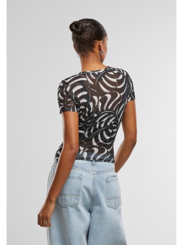 Urban Classics Mesh Tees in blackleaf