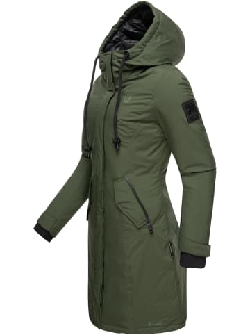 Navahoo Wintermantel Letiziaa in Grün