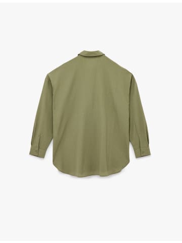KOTON SHIRTS LS in Khaki