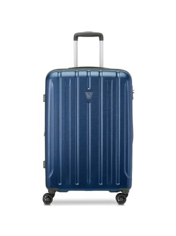 Roncato Kinetic 2.0 4 Rollen Trolley M 66 cm mit Dehnfalte blu