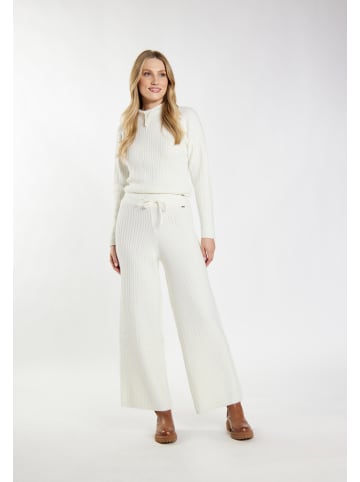 DreiMaster Damen Strickhose in Wollweiss