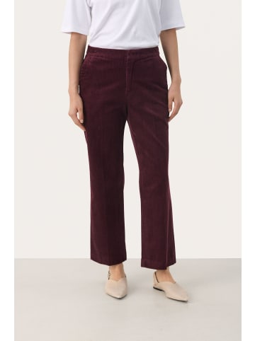 PART TWO Casual Hose MishasPW Classic fit in Winetasting