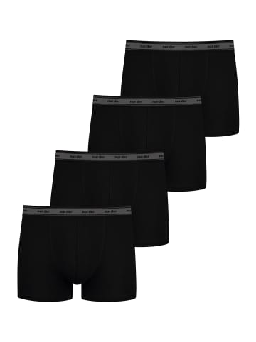 NUR DER Retro Pants Boxer GOTS Cotton in Schwarz