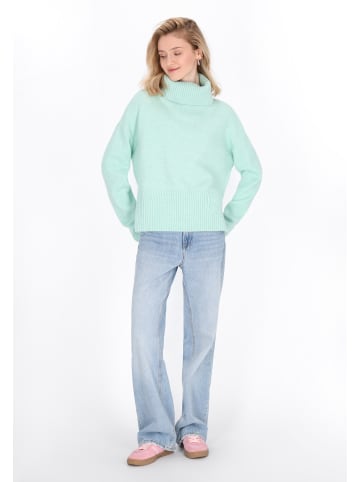 myMo Women Sweater in mint melange