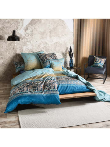 Erwin Müller Mako-Satin Kissenbezug in hellblau