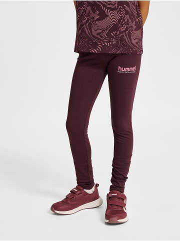 Hummel Leggings Hmljr Warmup Lebensstil Mädchen in WINETASTING