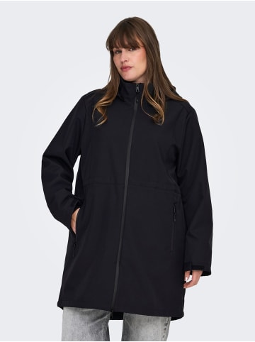 ONLY Carmakoma Softshell Jacke in Black
