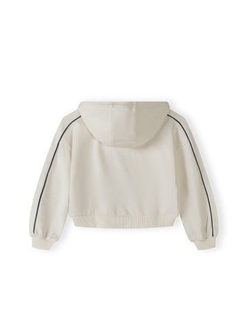 Minoti 2-tlg Langarmshirt & Hose 30FLEECE166 in weiß