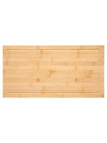 5five Simply Smart Schneidebrett aus Bambus in Beige, (B) 28 x (H) 4,5 x (L) 52 cm