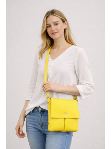 collezione alessandro Umhängetasche " München " in gelb