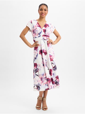 SWING Kleid in rosa lila - 0001