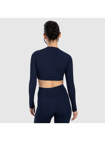 SMILODOX Longsleeve Tisha in Marineblau