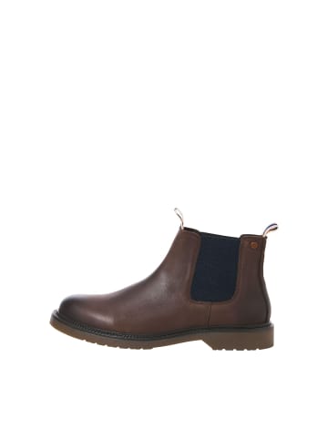 Jack & Jones Chelsea Stiefel in Brown Stone