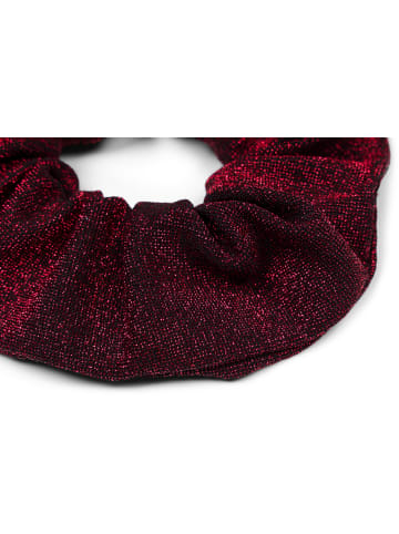 styleBREAKER Scrunchie Haargummi in Bordeaux-Rot