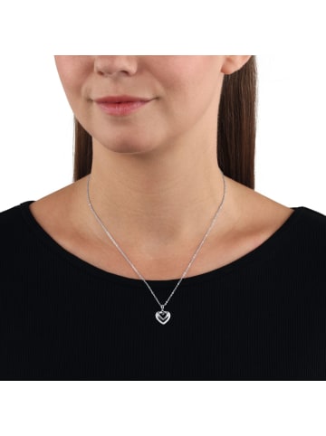 Amor Collier Silber 925, rhodiniert in silber