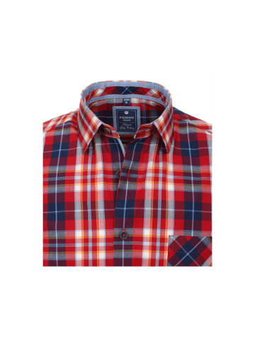 Redmond Langarm FreizeitHemd für Herren in rot