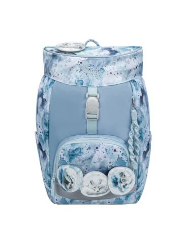 BAAGL 5-tlg. Set: Schulrucksack Airy in Schwarz Polar
