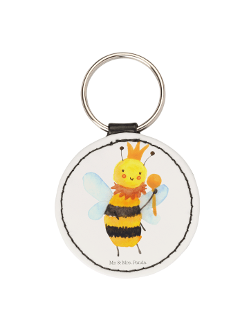 Mr. & Mrs. Panda Anhänger Biene König ohne Spruch in Weiß