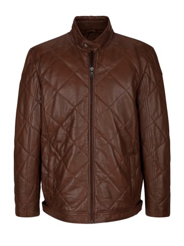 Boston Park Lederjacke in cognac