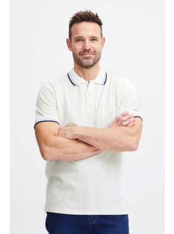 FQ1924 Poloshirt FQPeter pique polo shirt in Weiß