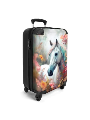 NoBoringSuitCases Suitcase, Handgepäck, Koffer, Reisekoffer Weißes Pferd
