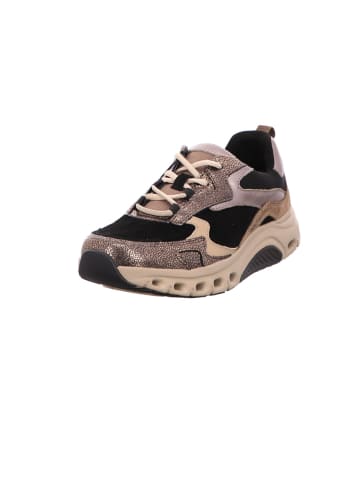 Gabor Komfort Schnürschuh in silber