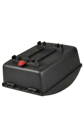 KLICKfix Gepäckträger - Fahrradbox 12 (Racktime) 35 cm (black) in schwarz