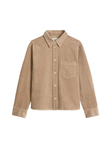 Marc O'Polo Cordbluse regular in Earthy Taupe