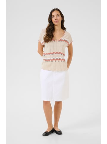 Cream Strickpullover CRTommin Loose fit in Bruchetta Zigzag